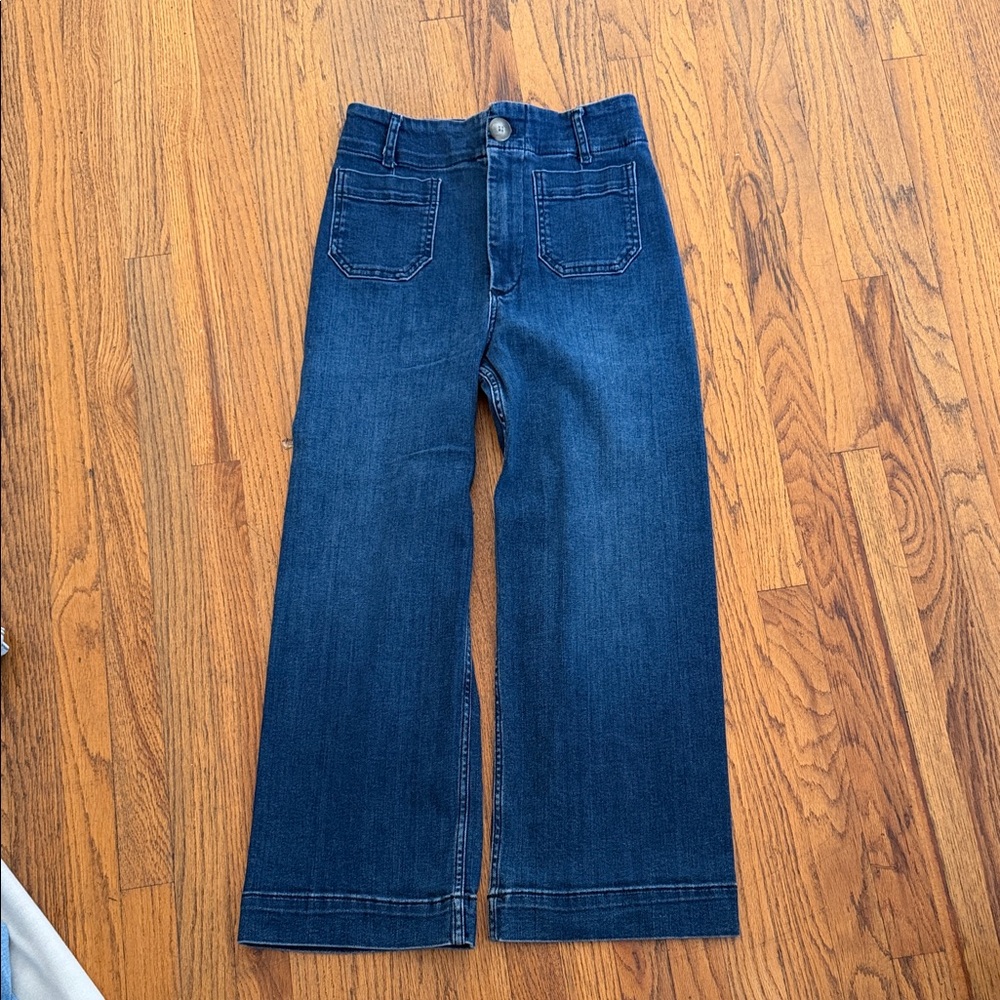 Pilcro Indigo Denim Trousers